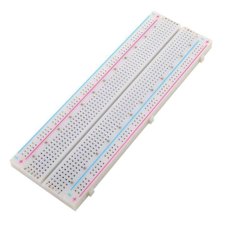 mb-102-830-well-breadboard-400-well-170-well-แผ่นทดลอง-สินค้าประกัน-1-เดือนจากการผลิต-ราคาไม่รวมภาษีมูลค่าเพิ่ม