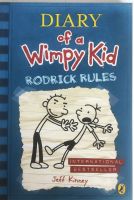 New Diary of a Wimpy Kid Rodrick Rules Book 2 paperback English By Jeff Kinney