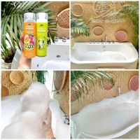 Caribbean Cocktail Bubble Bath 300 ML. สบู่ทำฟอง ฟองเยอะนุ่มมาก มีกลิ่นหอมอ่อนๆผ่อนคลาย มีให้เลือก 3 กลิ่น