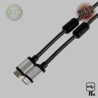 Cable HDMI 4K (V.2.0) M/M (15M) GLINK สายถัก GL201 สายสัญญาณ ประกัน 1Y สาย hdmi สายเชื่อมต่อ สาย hdmi ต่อทีวี สายทีวี hdmi to hdmi