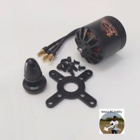 มอเตอร์ Redcon 2815/1200 KV ใช้สปีด 50A ขึ้นไป ใช้ใบพัด 10-11 นิ้ว เหมาะกับเครื่องบินปีก 120-150 cm