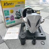 KANTO ปั๊มน้ำ ปั้มน้ำอัตโนมัติ รุ่น KT-TURBO-450 450W ใบพัดทองเหลือง แผ่นประเก็น สแตนเลสแท้ ไม่เป็นสนิท(รุ่นนี้มีฝาครอบ)