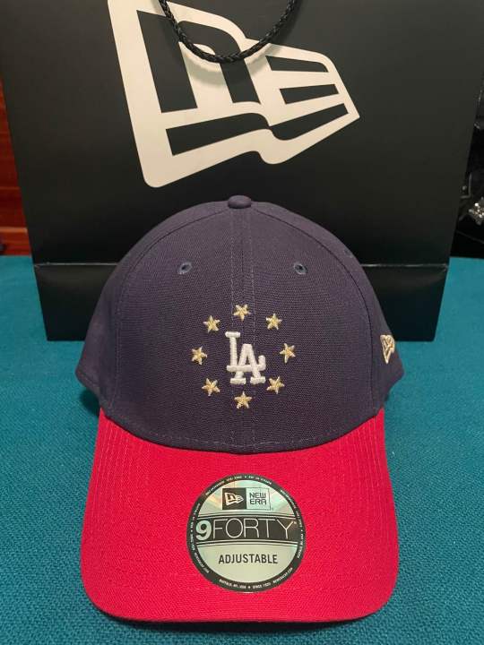 พร้อมส่ง-new-era-9forty-circle-star-la-adjustable-cap