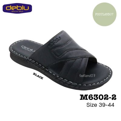 รองเท้าเพื่อสุขภาพ Deblu รุ่น M6302-2 (39-44)  รองเท้าแตะเดอบลู-เพื่อสุขภาพ รองเท้าลำลองผู้ชาย ส่งพร้อมกล่องตรง