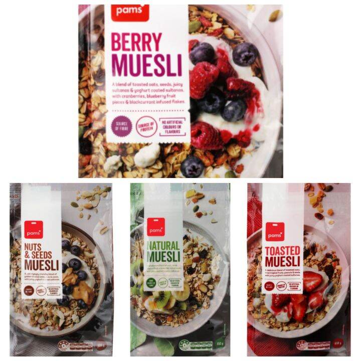 Pams Muesli (Berry/ Toasted ) 650 grams FROM NEW ZEALAND Lazada PH