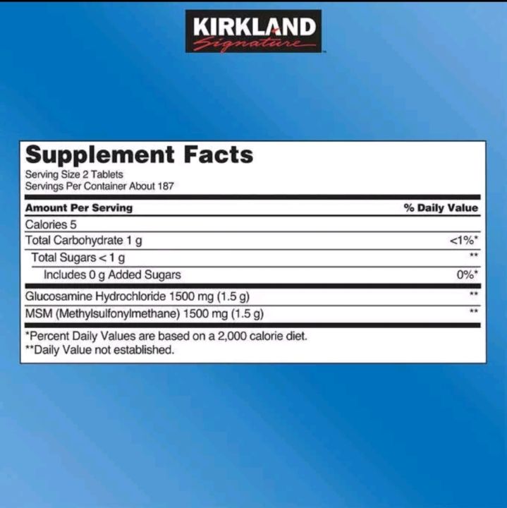 kirkland-signature-glucosamine-hci-1500mg-with-msm-1500mg-375-tablets
