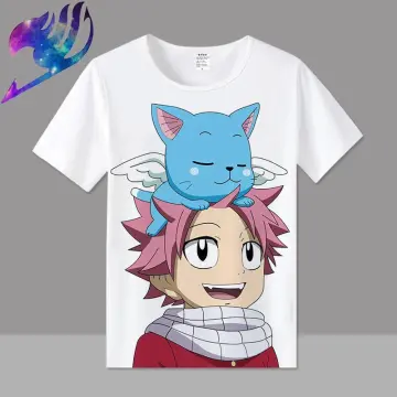 2023 New Anime Fairy Tail 3D Printed T-shirt Men Women Hip Hop Summer  Casual T