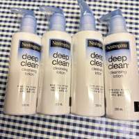 Neutrogena Deep Clean cleansing lotion 200ml. นูโทรจีนา ดีพ คลีน คลีนซิ่ง โลชั่น 200 มล.