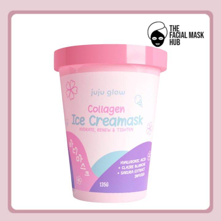 Juju Glow Ice Cream Mask Lazada PH
