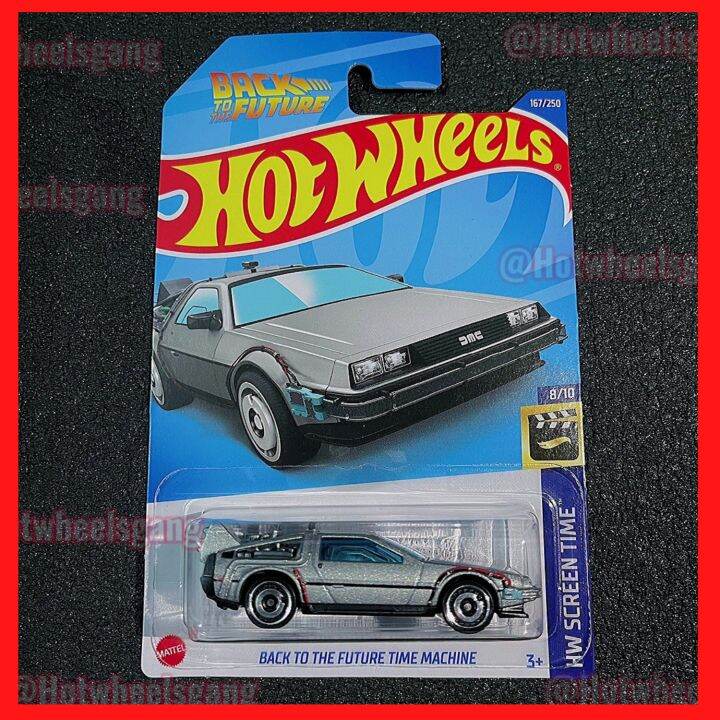 Hot Wheel Back to the Future Time Machine Movie Car Diecast Collections ...