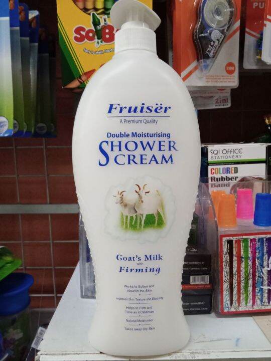 Fruiser Double Moisturising Shower Cream Goat's Milk with Firming