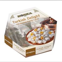 เตอร์กิช ดีไลท์ Turkish Delight ขนมหวานชื่อดังจากประเทศตุรกี รสเฮเซลนัท ขนาด 250 กรัม พร้อมส่ง