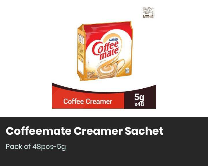 Coffee Mate Creamer Sachet 5g pack of 48pcs Lazada PH