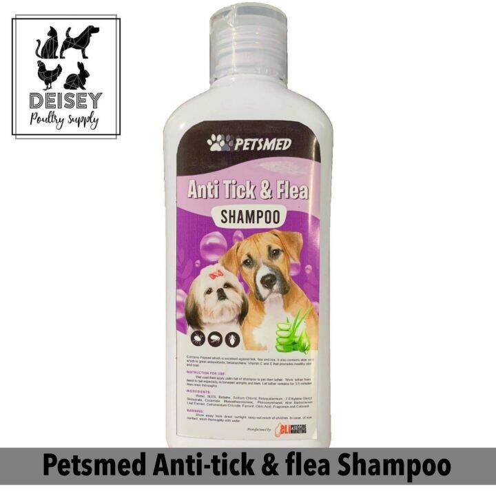 Petsmed Anti Tick And Flea Shampoo (200Ml) Manufactured By Eli Petcare  Manufacturing =============== Expiration Date May Vary From Our Available  On Hand Stock. We Cannot Edit All Photos And Expiration But You