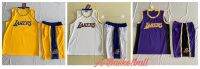 ชุดบาส ทีมLakers มี3สี สีเหลือง สีขาว สีม่วง พร้อมส่ง