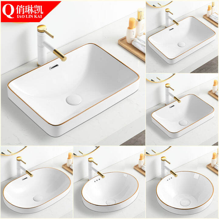 Phnom Penh Counter Basin SemiEmbedded Basin Bathroom Wash Basin Hotel