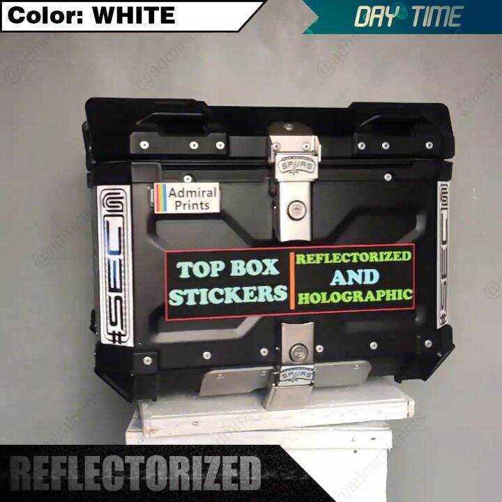 Alloy Top Box Sticker Waterproof Sec Maze Edition (REFLECTORIZED
