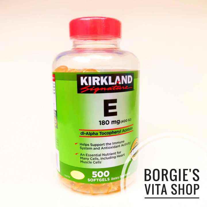 Vitamin E 400 IU Formulation (Authentic) Lazada PH