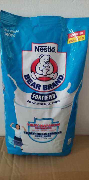 Bear Brand Fortified Powdered Milk 1.4kg | Lazada PH