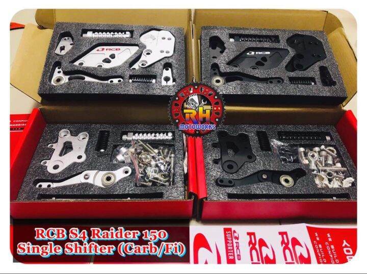 RCB S4 Half Shifter for Raider 150 Carb/Fi Lazada PH