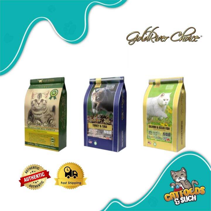 [ORIGINAL/FAST SHIPPING] GoldRiver Choice® CAT FOOD 7KG / MAKANAN KUCING Lazada
