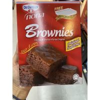 แป้ง บราวนี่ สำเร็จรูป รสดั้งเดิม ตรา ด๊อกเตอร์ โอ๊ตเกอร์ โนนา 510 G. Brownies Original ( Dr. Oetker Nona Brand )