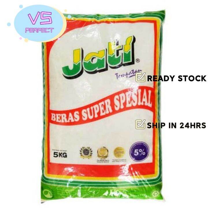 Beras Jati Super Tempatan 5kg Lazada