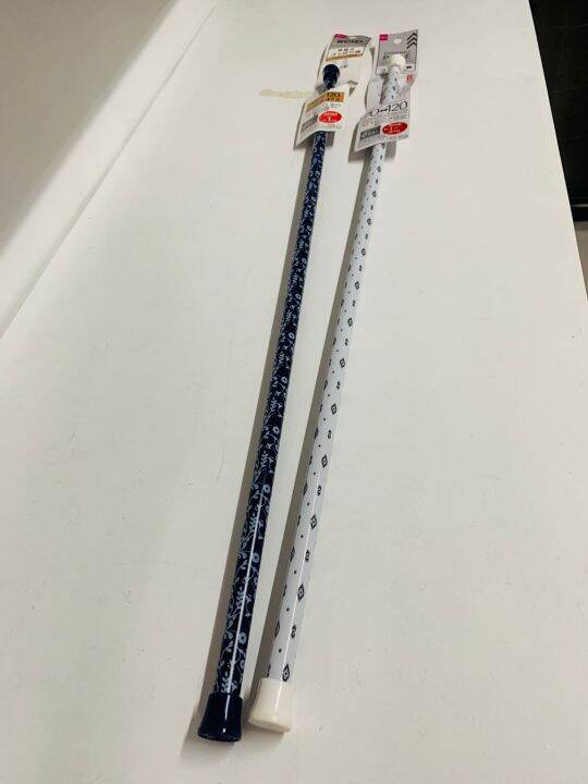 Japan Daiso Extendable ROD Antique Floral Pattern & Expansion and