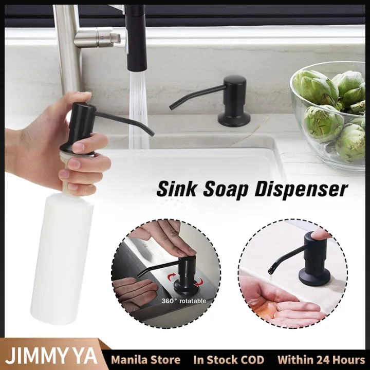 Kitchen Soap Dispenser Sink Mount Liquid Soap Bottle Lotion Dispenser