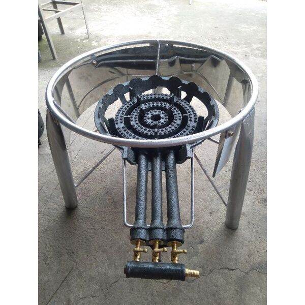 HEAVY DUTY MANUAL GAS BURNER WITH STAINLESS SHEET AND STAND Lazada PH