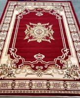 Home carpet พรมถวายพระพร พรมแต่งบ้าน พรมปูพื้น พรมทอแท้ๆ ขนาด 2.40x3.40 เมตร สีแดงหนาแน่น