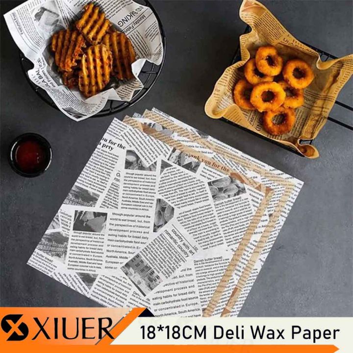 Grease Proof Paper 30 Sheets, Baking Paper, Cake Wax Paper, Food Wrapping  Paper, Professional Liners, Holiday Baking Kit, Various Design 