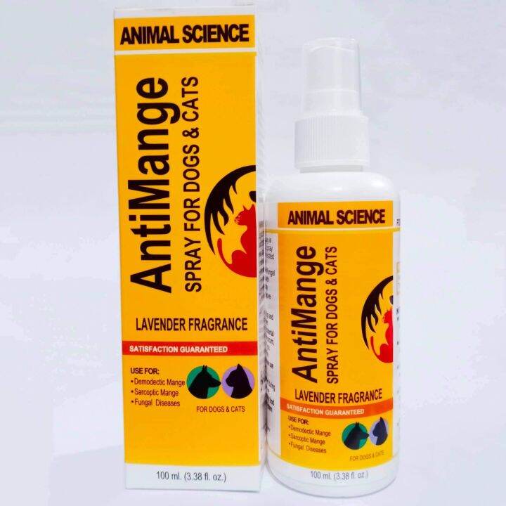 Animal Science Anti Mange Spray for Dogs and Cats 100ML Lazada PH