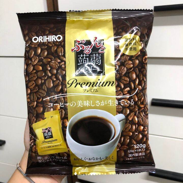 Orihiro Premium Coffee Konnyaku Jelly โอริฮิโระ เยลลี่บุกรสกาแฟพรีเมี่