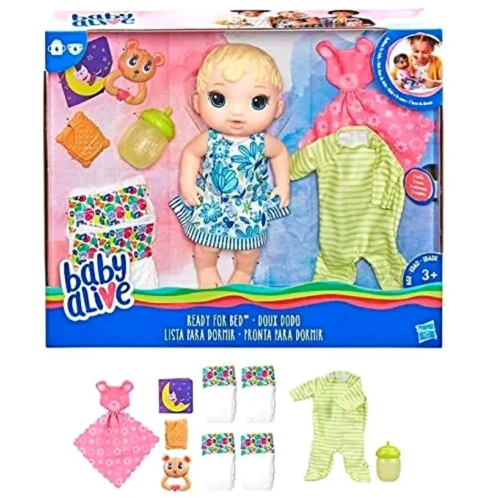 baby Alive Ready For Bed Original Hasbro Baby Alive Tidur Baby