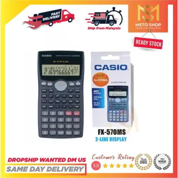 Calculatrice CASIO FX-570MS scientifique 401 fonctions ALL WHAT OFFICE NEEDS