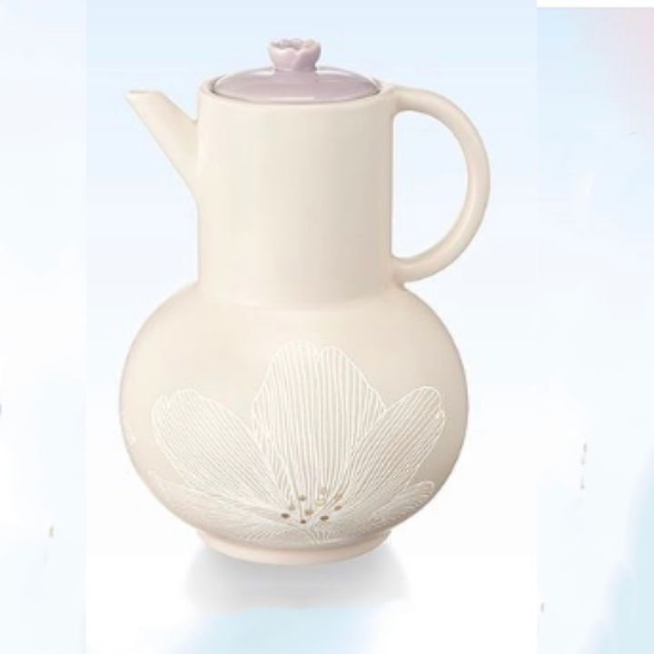🌸Starbucks White Cherry Blossom Tea Pot 22oz