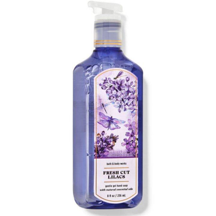 Bath And Body Works Bbw Fresh Cut Lilacs Cleansing Gentle Gel Hand Soap