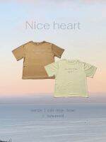 เสื้อโอเวอร์ไซส์ Nice heart