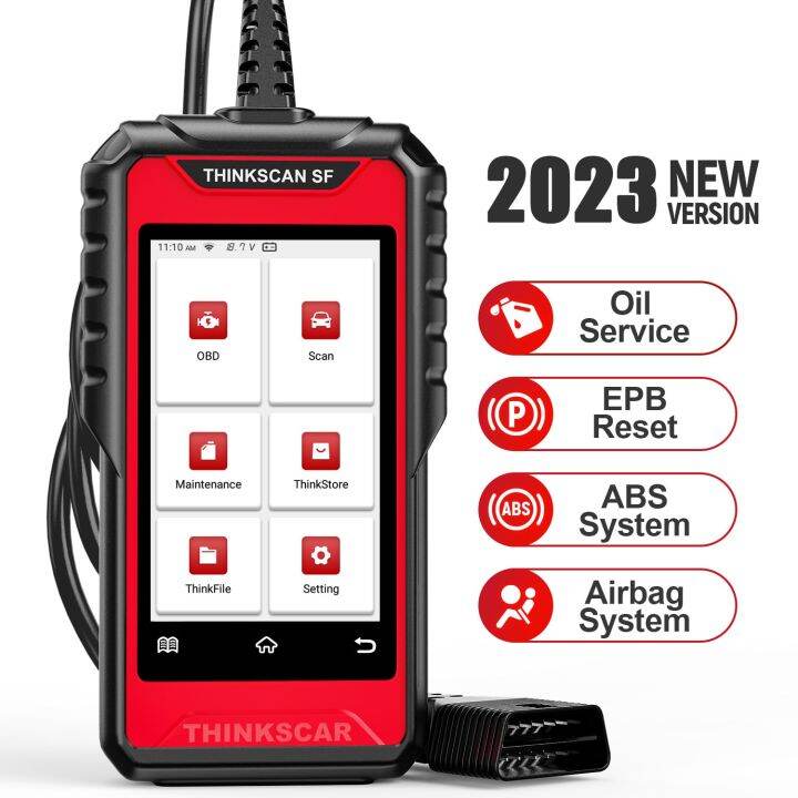 Thinkcar SF100 OBD2 Scanner ABS SRS Oil EPB Reset Code Reader