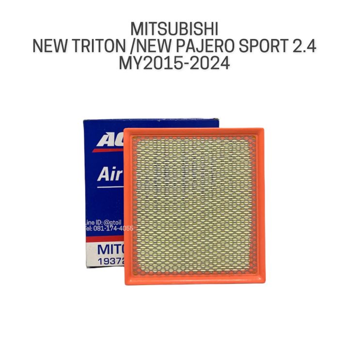 acdelco-กรองอากาศ-mitsubishi-new-triton-2-4-new-pajero-sport-2-4-ปี-2015-2025