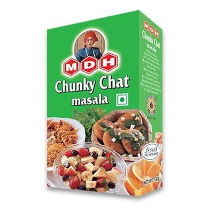 เอ็มดีเอช จันกี้จาด มาซาลา ผงปรุงรสอาหาร 100 กรัม chunky chat masala 100 g