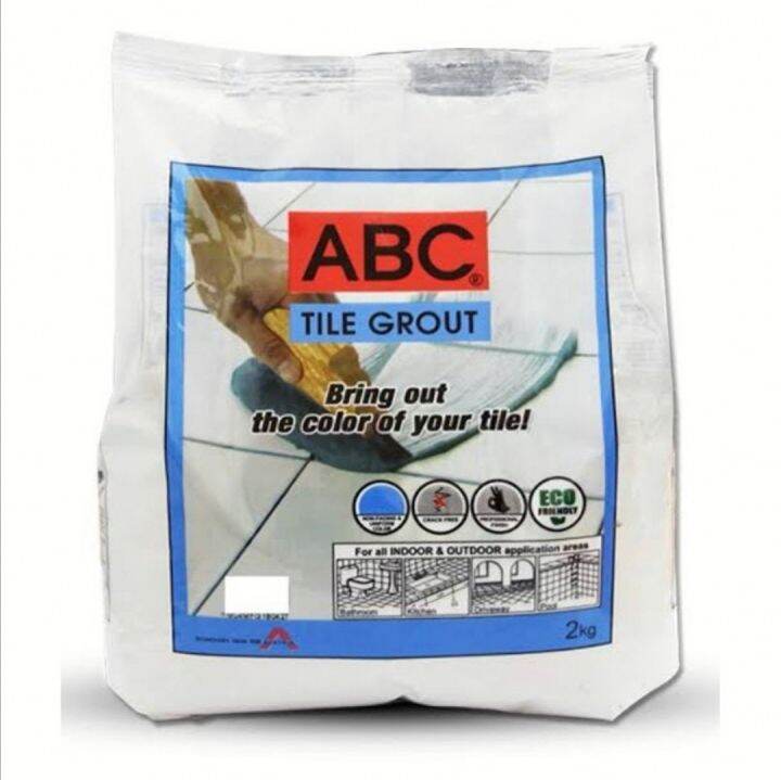 ABC Tile Grout (2kg per pack) Lazada PH