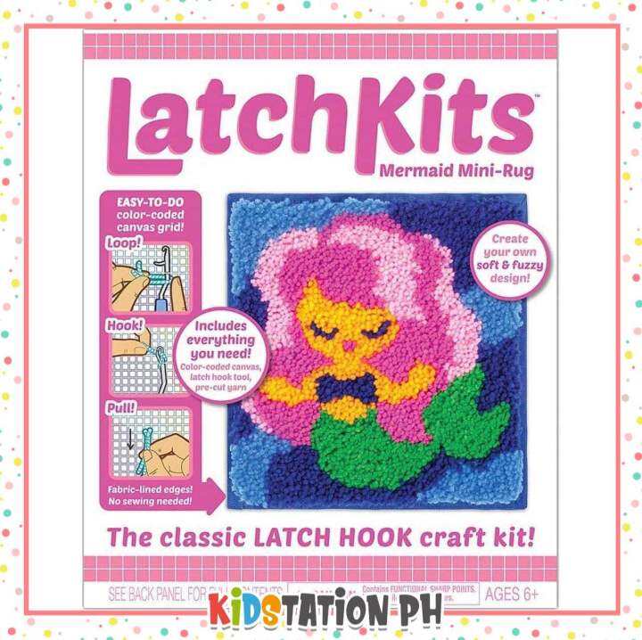 Latchkits Mermaid Classic Latch Hook Craft Kit Lazada PH