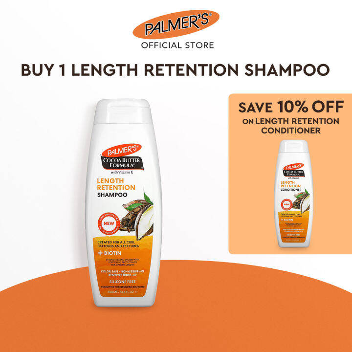 Palmer's Cocoa Butter Formula Length Retention Shampoo 400ml [Smoothing