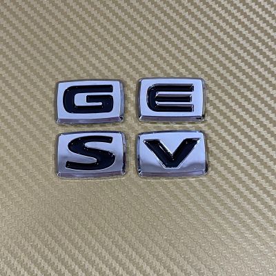 โลโก้* G E S V เล็ก ติดท้าย Toyota ขนาด* 3.7x2.5cm