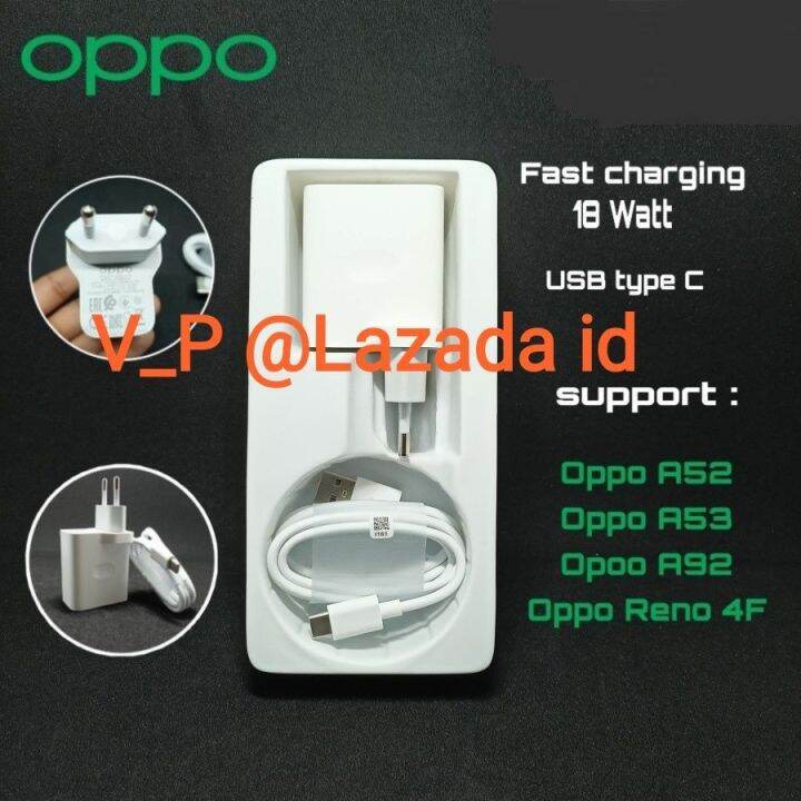 oppo a53 charger 18 watt