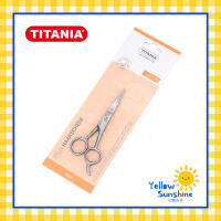 แพคเกจใหม่ TITANIA กรรไกรตัดผม รุ่นสแตนเลส ขนาด 5.5 นิ้ว คมนาน Inoxydable Titania Hair Scissors Germany