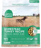 อาหารสุนัข Open Farm Freeze Dried Raw สูตร Homestead Turkey Recipe ขนาด 623 g