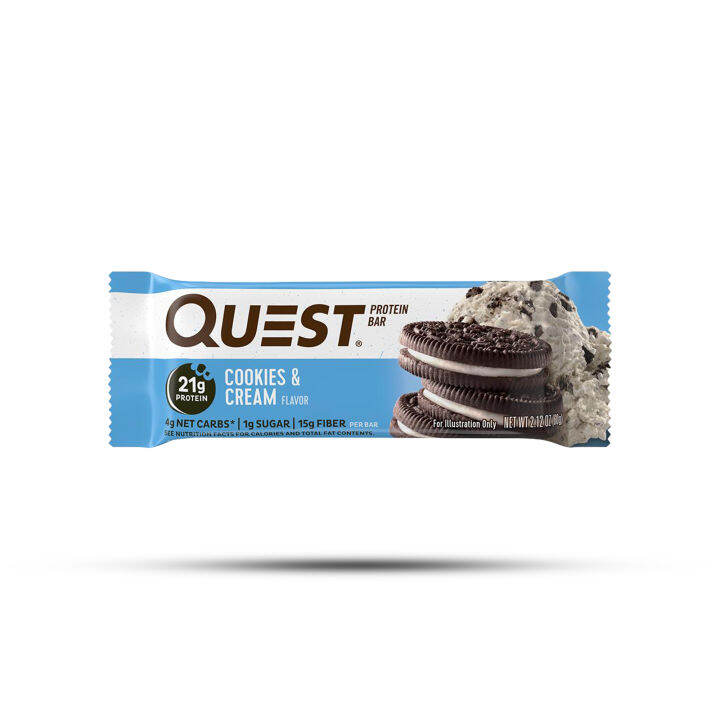 QUEST NUTRITION QUEST BAR MINI COOKIES AND CREAM (PER PIECE) Lazada PH